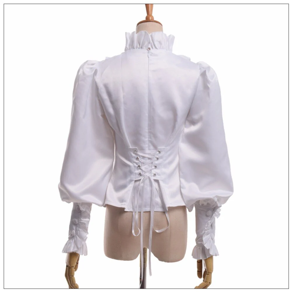 Chemise Col Victorien Femme — Majesté - Image 4