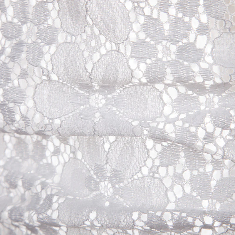Chemise Dentelle Homme - Noir ou Blanc - Image 15