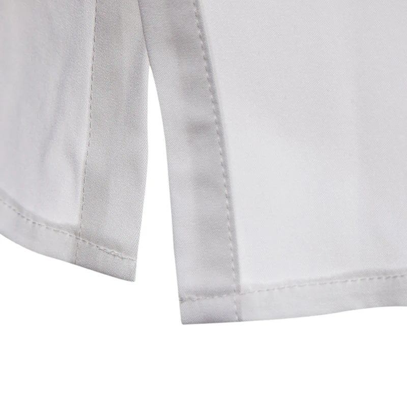 Chemise Dentelle Homme - Noir ou Blanc - Image 9
