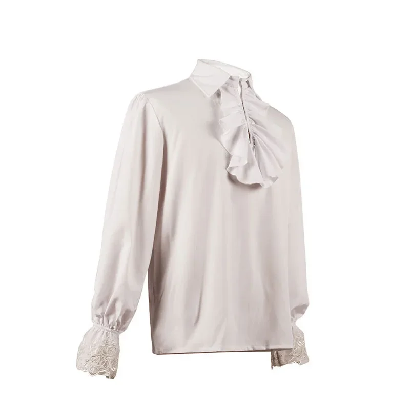 Chemise Dentelle Homme à Volants - Style Gothique Victorien - Image 16