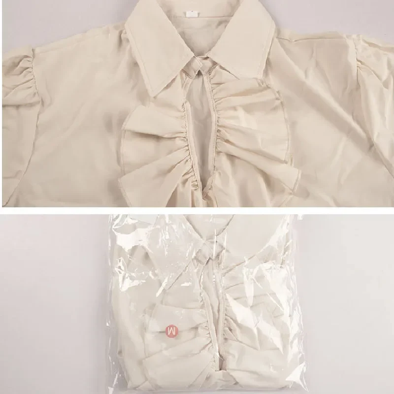 Chemise Dentelle Homme à Volants - Style Gothique Victorien - Image 18