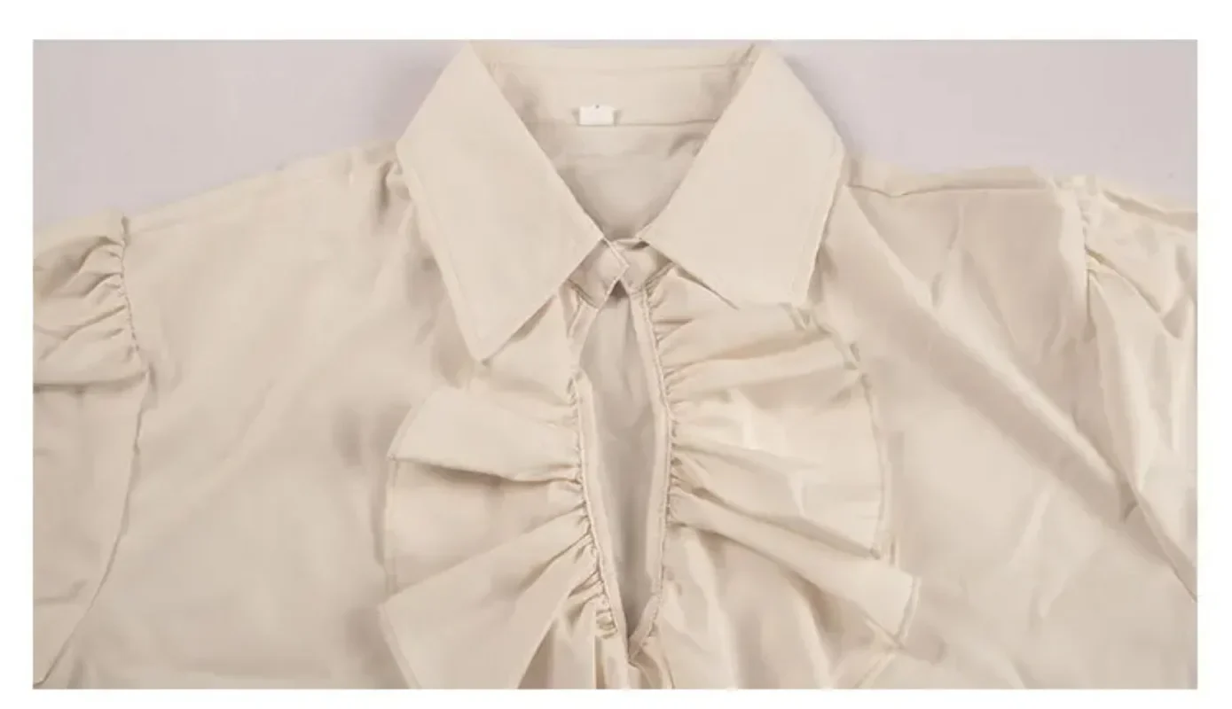 Chemise Dentelle Homme à Volants - Style Gothique Victorien - Image 6