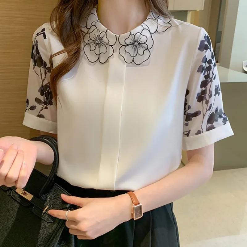 Chemise Mousseline Florale