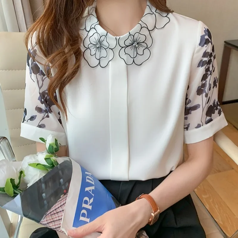 Chemise Mousseline Florale - Image 4