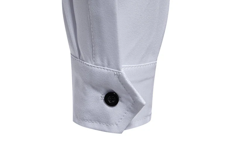 Chemise Homme Col Montant - Boutonnage Asymétrique - Image 14