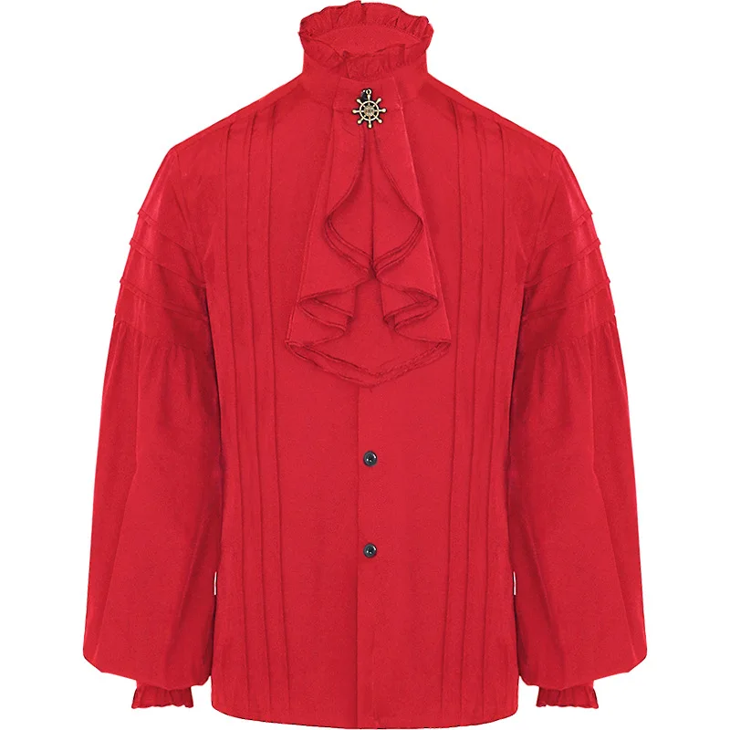 Chemise à Jabot Homme Gothique - Vampire Victorien - Image 15