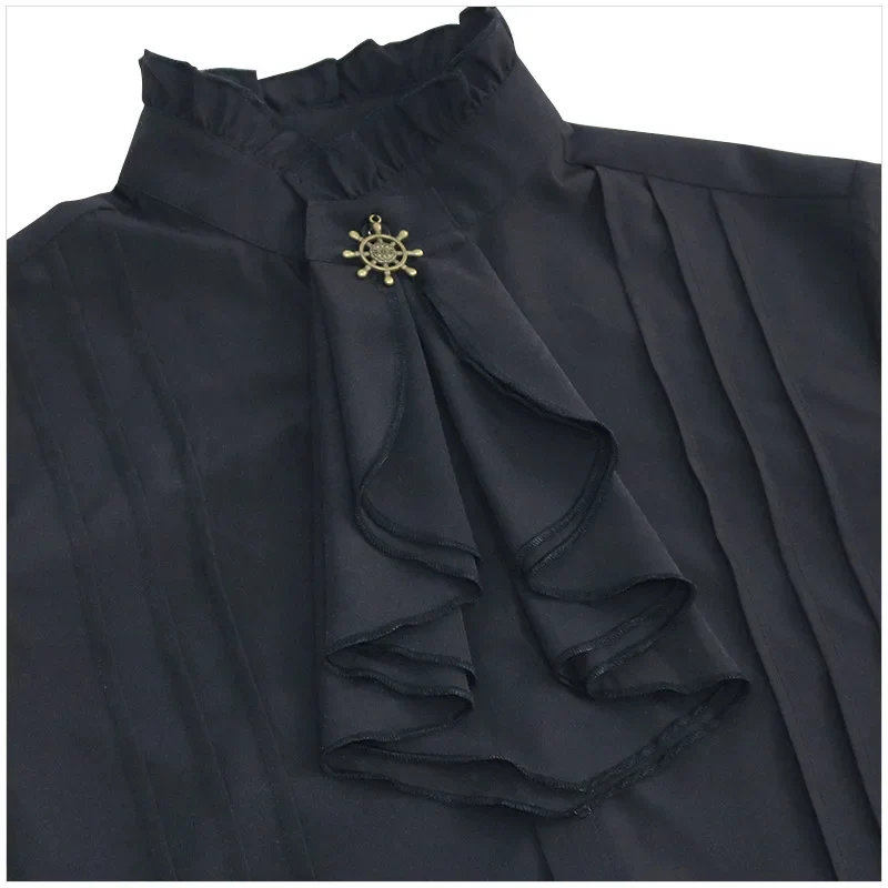 Chemise à Jabot Homme Gothique - Vampire Victorien - Image 18