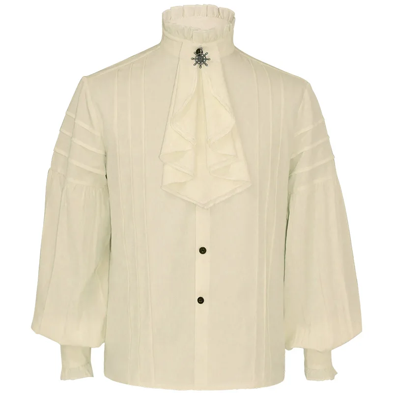 Chemise à Jabot Homme Gothique - Vampire Victorien - Image 20