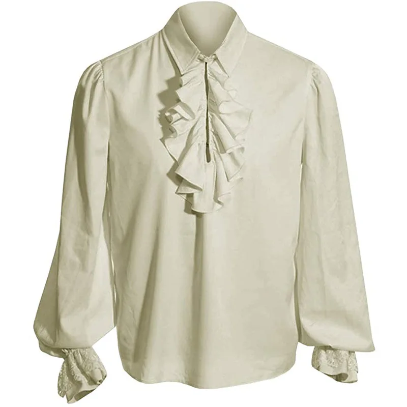 Chemise à Jabot Homme Gothique - Vampire Victorien - Image 27
