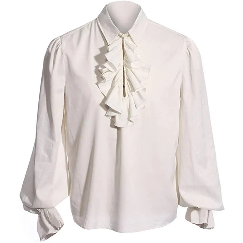 Chemise à Jabot Homme Gothique - Vampire Victorien - Image 6