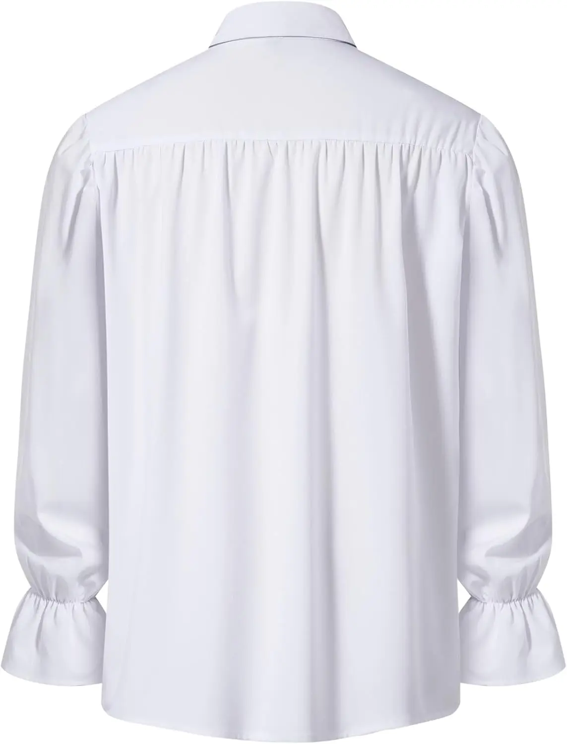 Chemise Poète Victorien Homme - Manchettes à Volants - Image 3