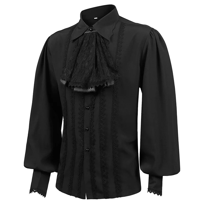Chemise Steampunk Homme à Volants — Lord Vampire