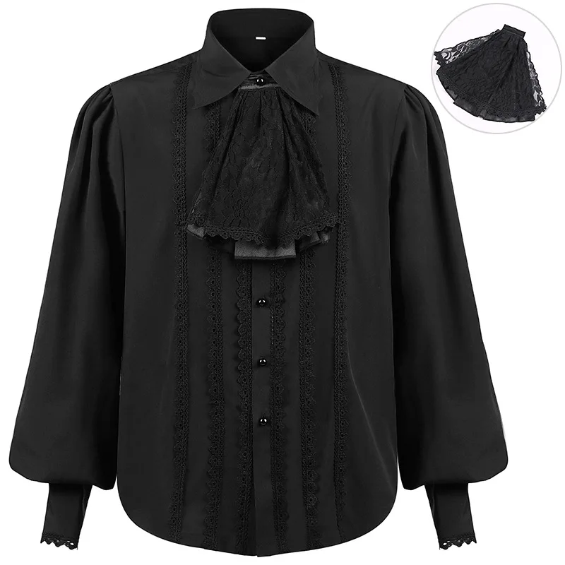 Chemise Steampunk Homme à Volants — Lord Vampire - Image 3