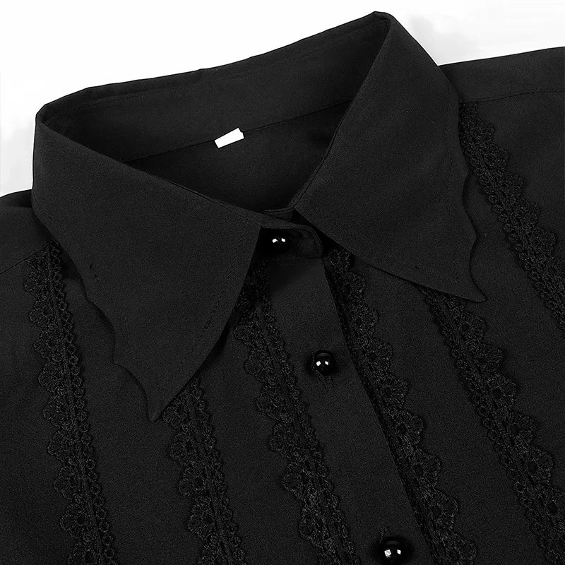 Chemise Steampunk Homme à Volants — Lord Vampire - Image 5