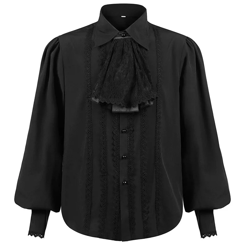 Chemise Steampunk Homme à Volants — Lord Vampire - Image 6