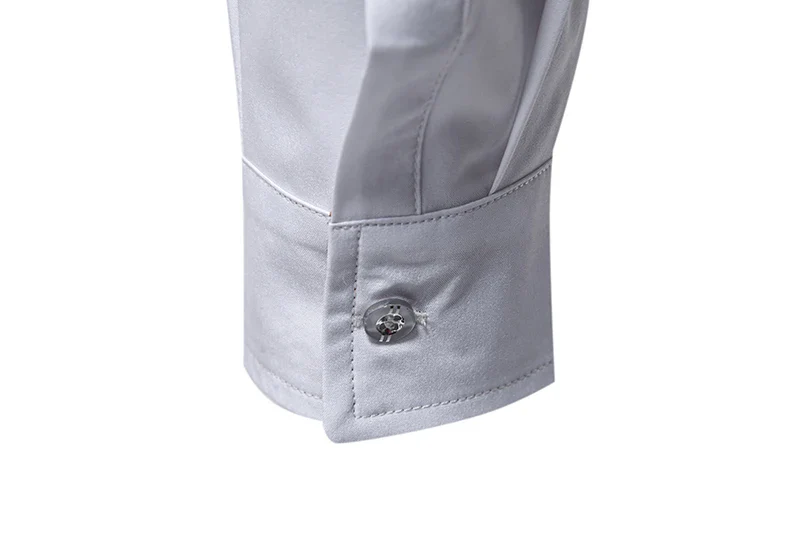 Chemise Steampunk Homme - Col Contraste Cuivre - Image 11