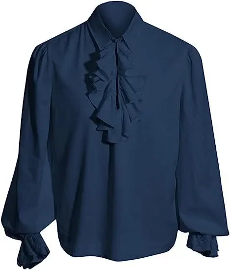 Chemise Vampire Renaissance Homme - Couleurs Victoriennes - Image 25