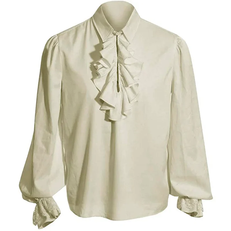 Chemise Vampire Renaissance Homme - Couleurs Victoriennes - Image 26