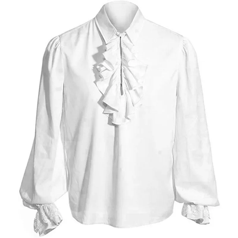 Chemise Vampire Renaissance Homme - Couleurs Victoriennes - Image 27
