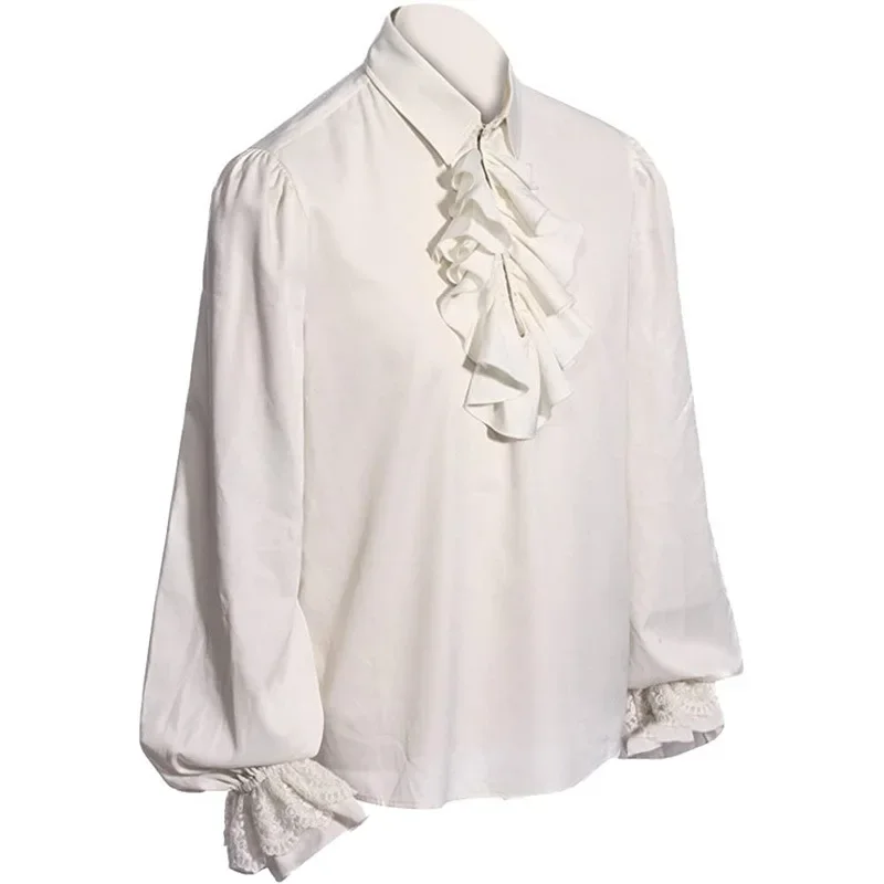 Chemise Vampire Renaissance Homme - Couleurs Victoriennes - Image 4