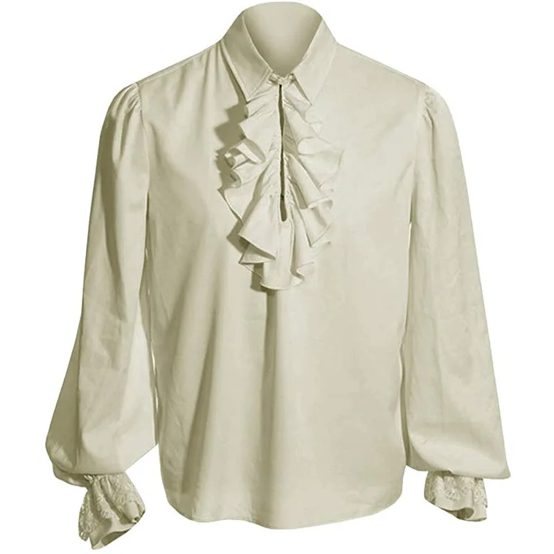 Chemise Vampire Renaissance Homme - Couleurs Victoriennes - Image 7