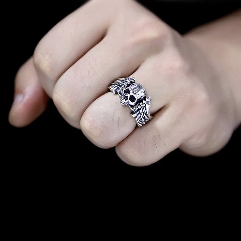 Bague Biker Homme — Hell Rider - Image 3