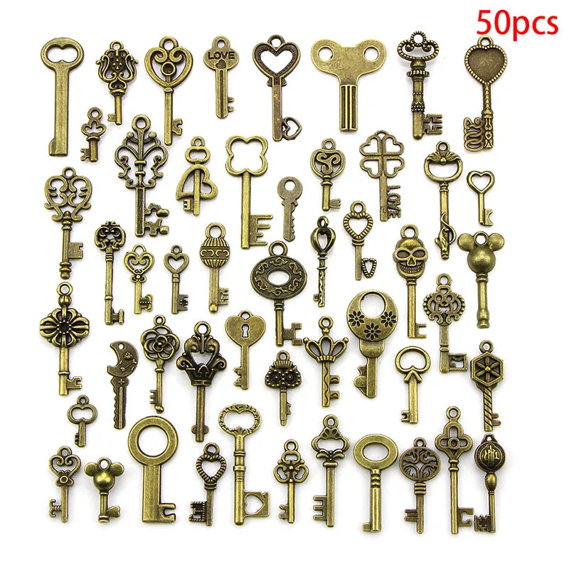 Accessoires Steampunk Clefs Vintage - Image 4