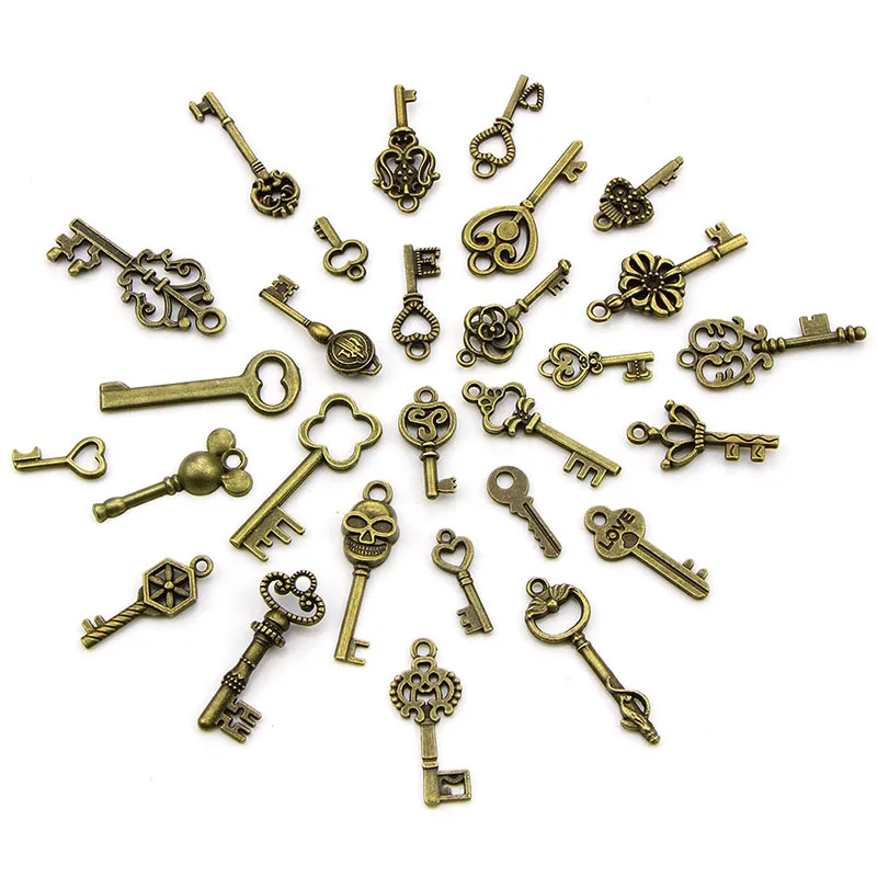 Accessoires Steampunk Clefs Vintage - Image 5