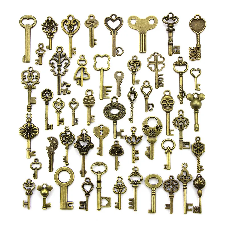 Accessoires Steampunk Clefs Vintage - Image 6