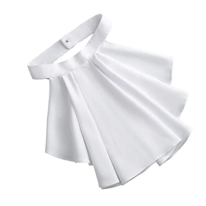 Col Jabot Femme Détachable - Volants Victoriens en Dentelle - Image 11