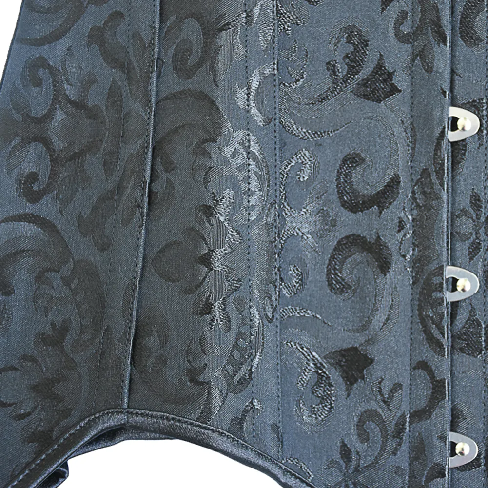 Corset Blanc Satin — Constance - Image 6