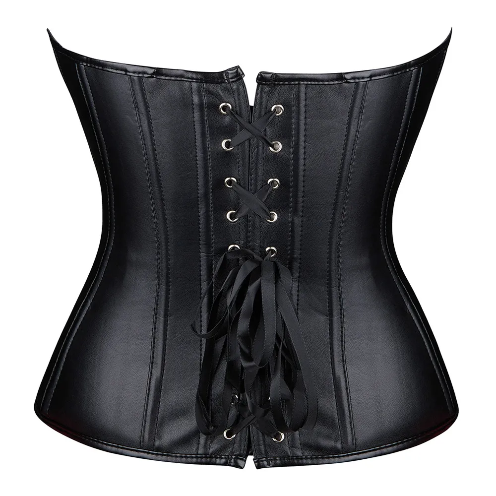 Corset Cuir Femme Souple - Image 4