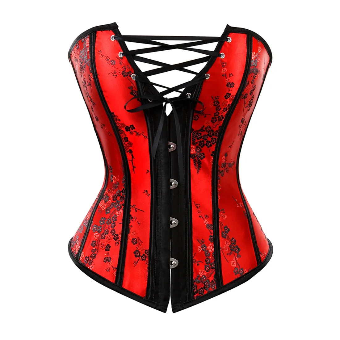 Corset Bustier Décolleté : Red Scarlet - Image 13