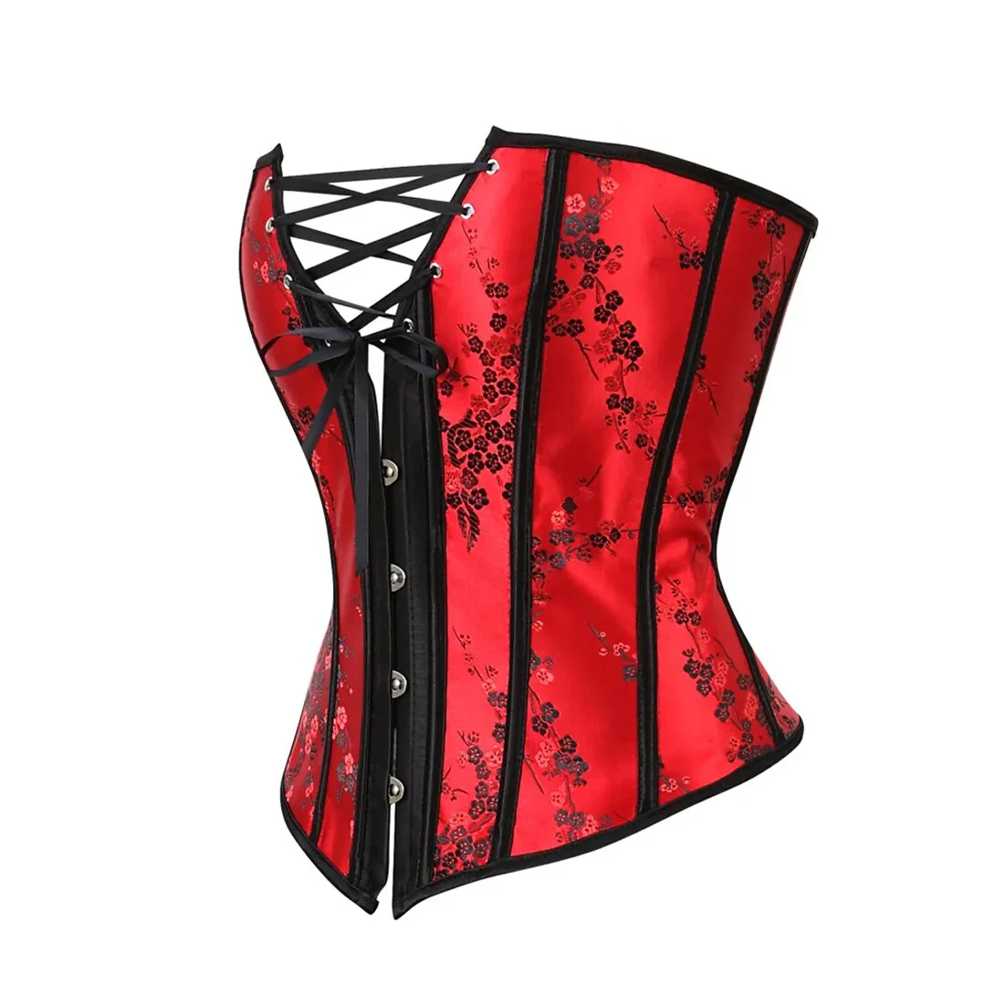 Corset Bustier Décolleté : Red Scarlet - Image 7