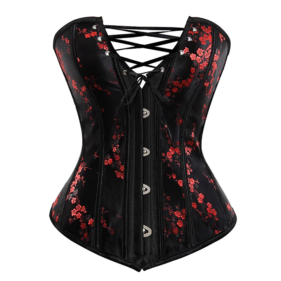 Corset Bustier Décolleté : Red Scarlet - Image 9