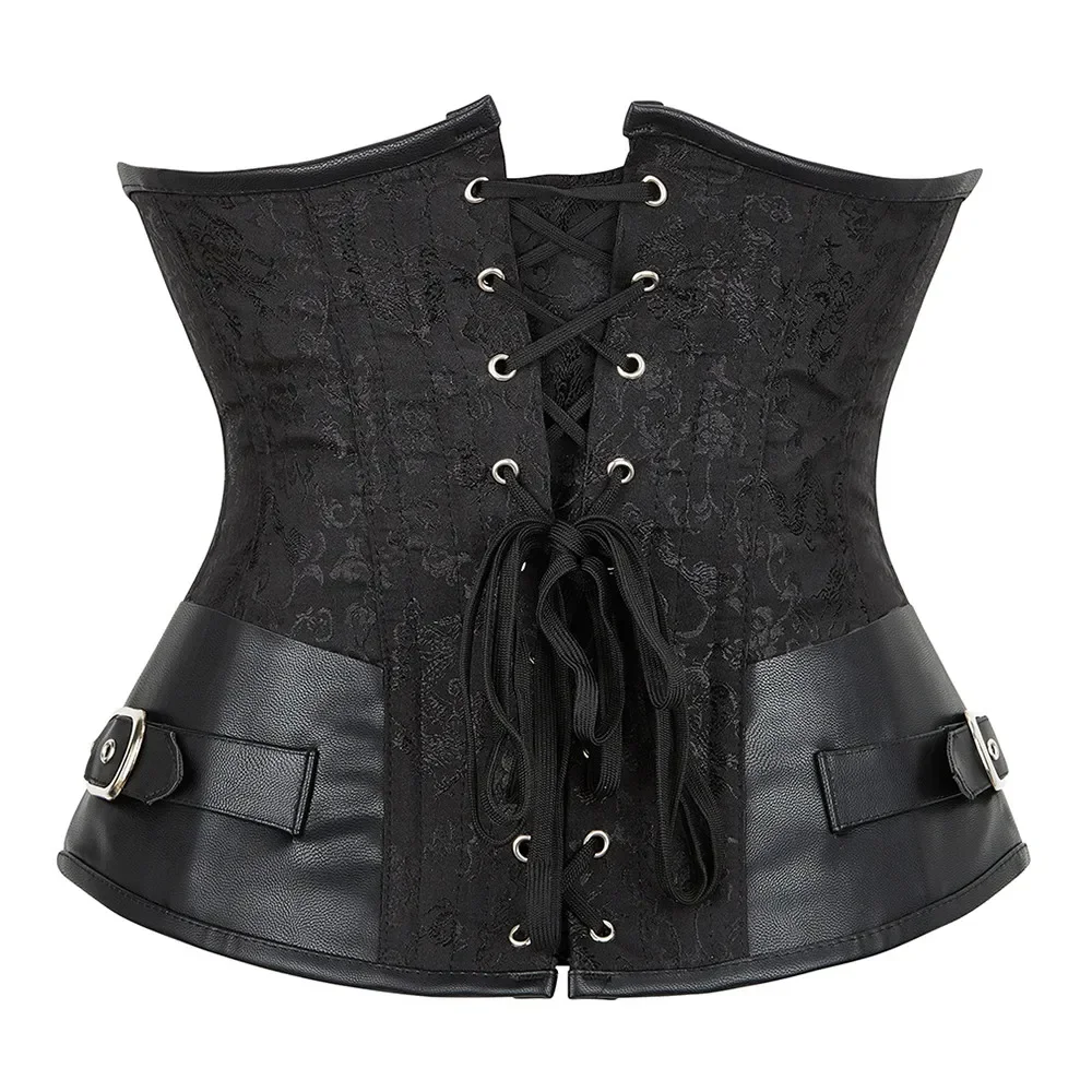 Corset Marron — Steampunk Underbust - Image 3