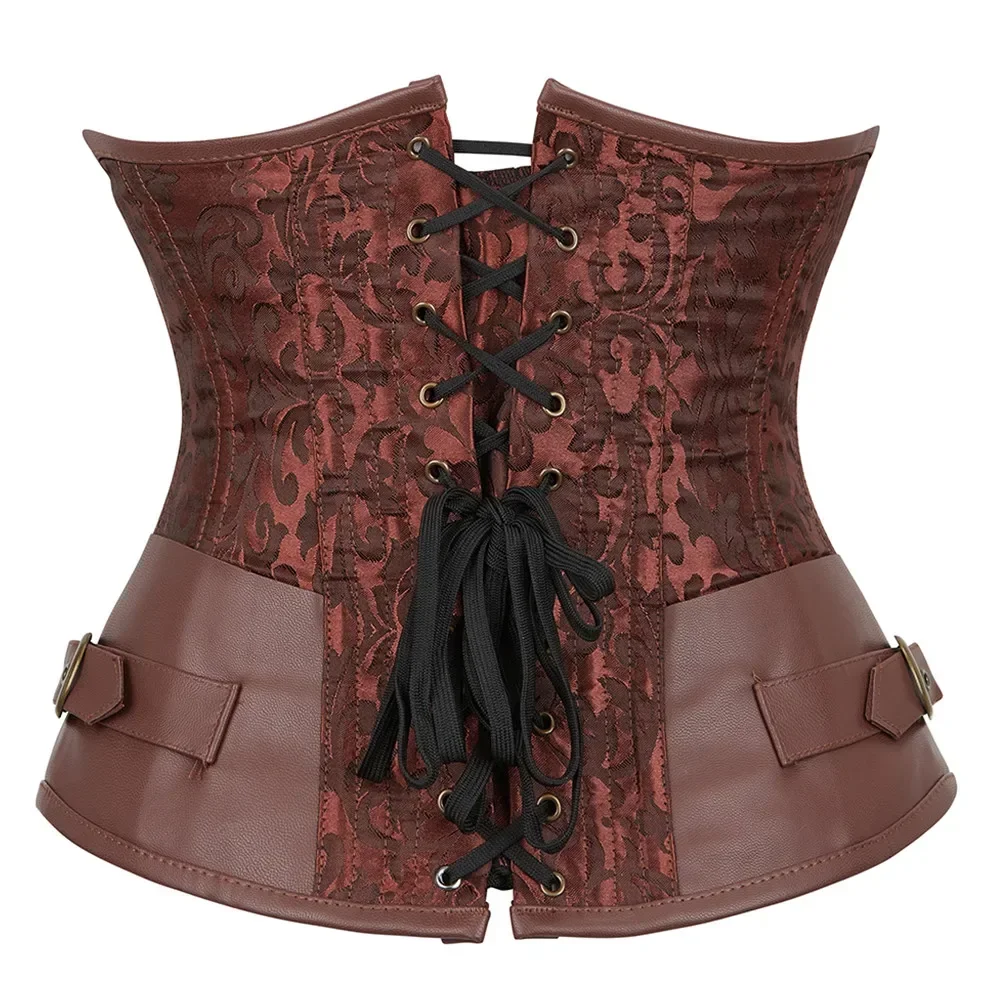 Corset Marron — Steampunk Underbust - Image 5