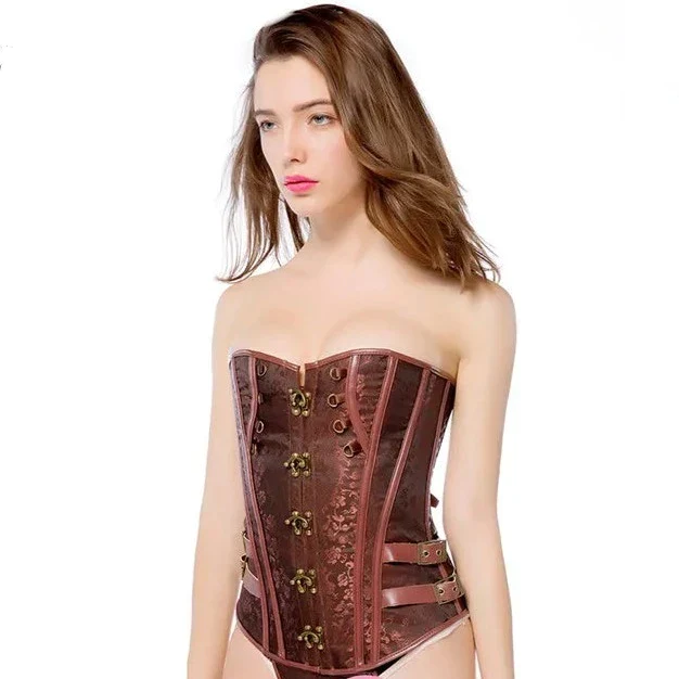 Corset Médiéval Femme - Steampunk - Image 2