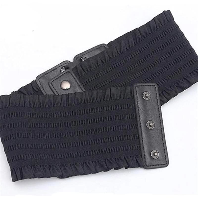 Corset Serre Taille Noir - Image 4