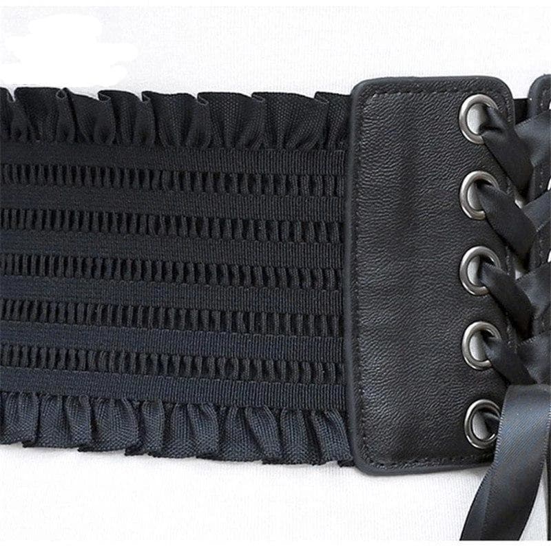 Corset Serre Taille Noir - Image 5