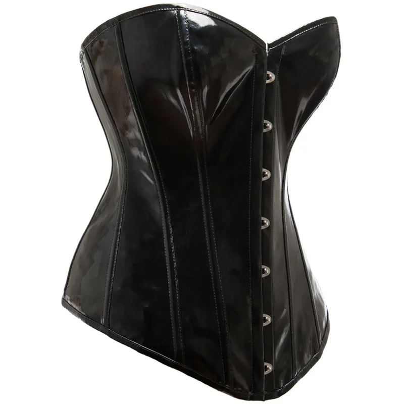 Corset Steampunk Noir - Overbust - Image 3