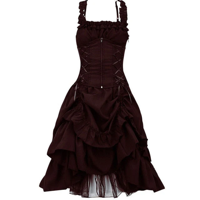 Robe Époque Victorienne - Courtisane - Image 5