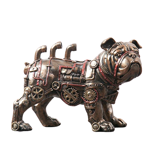 Décoration — Chien Robot Steampunk