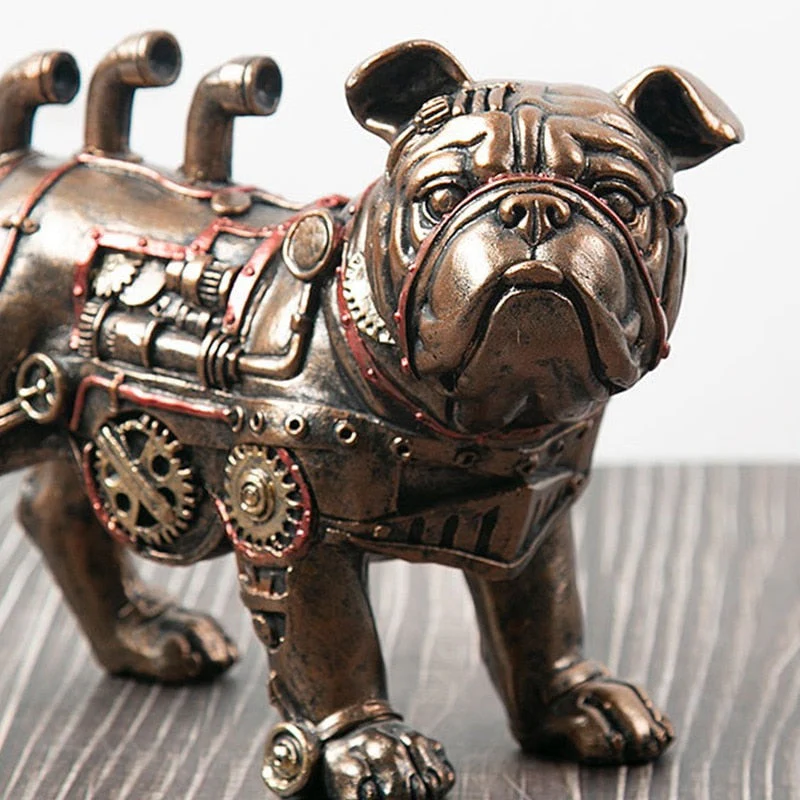 Décoration — Chien Robot Steampunk - Image 2