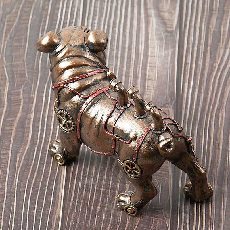 Décoration — Chien Robot Steampunk - Image 3