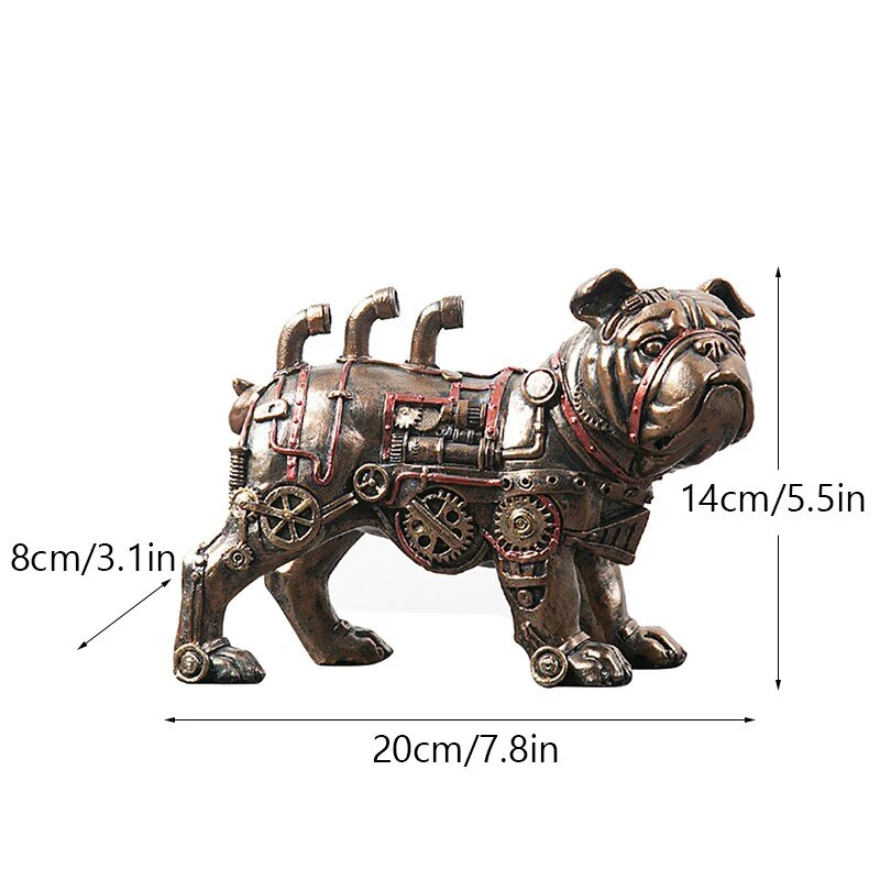 Décoration — Chien Robot Steampunk - Image 5