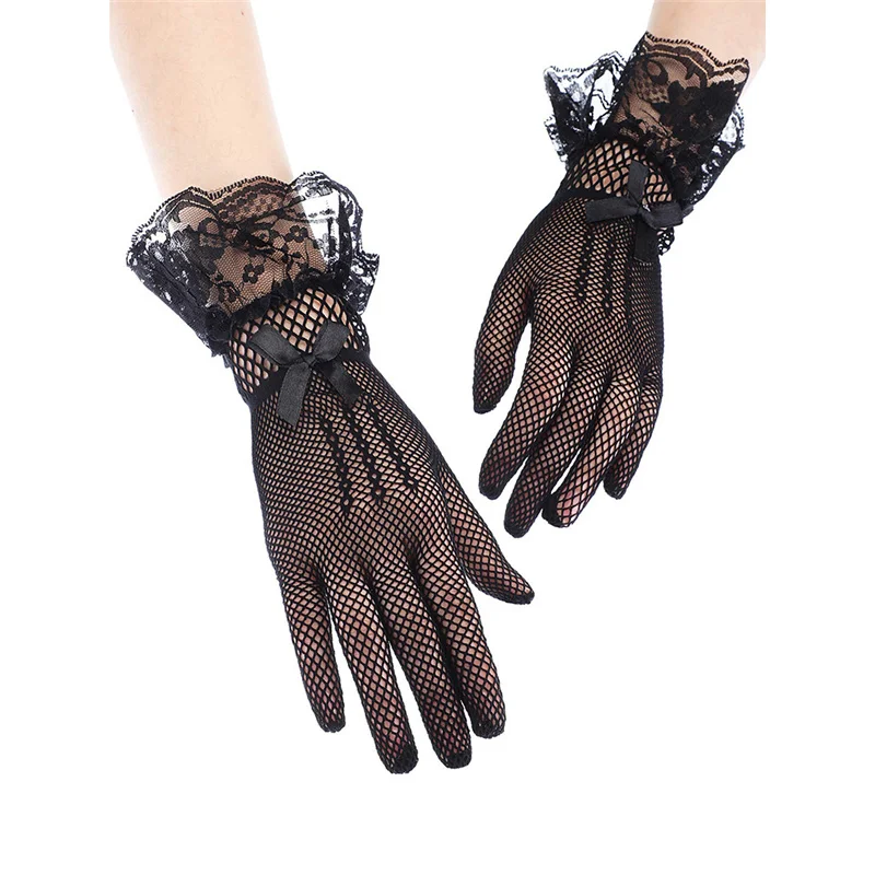 Gants Gotthiques Courts — Dark Mittens - Image 4