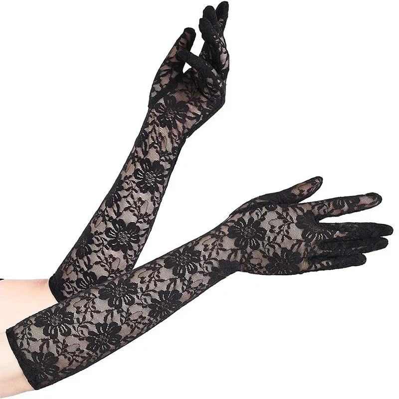 Gants Gothiques Femme — Black Lady - Image 6