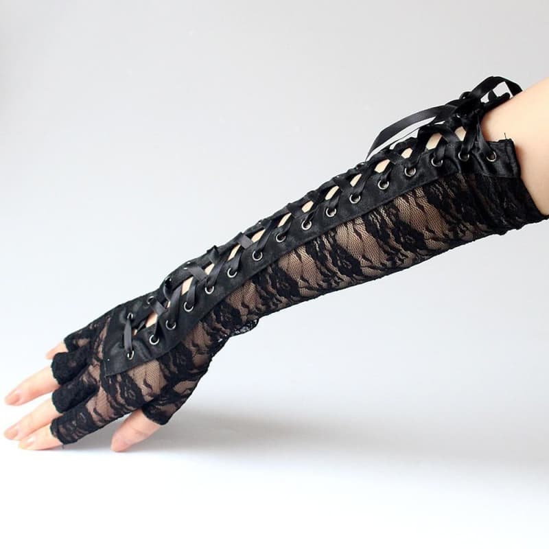 Gants Steampunk Noir - Image 5