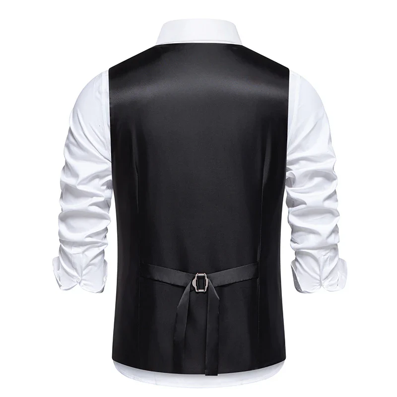 Gilet Costume Homme Vintage - Effet Deux Pièces - Image 5